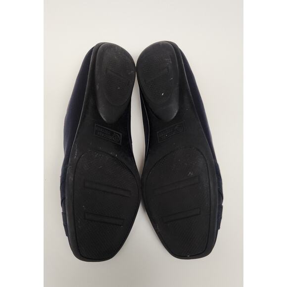 Mootsies Tootsies Modellie Casual Navy Blue Textile Upper Flat Shoes Size 8M - Picture 12 of 14